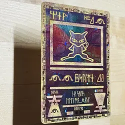 Vintage 2000 Ancient Mew Promo Holo Rare Nintendo Pokemon TCG Card - Image 2