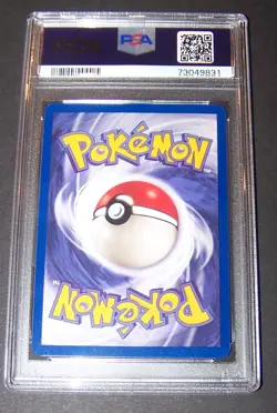 2000 Pokemon Team Rocket Dark Alakazam Card #18, 1st Edition PSA 8, NM-Mint - Image 2