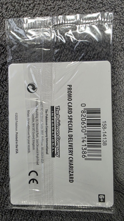 Special Delivery Charizard Pokemon Center Promo Card Sealed SWSH075 - Image 2