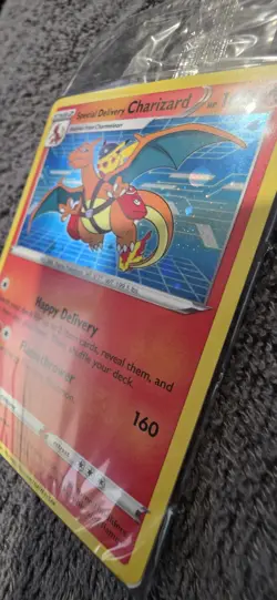 Special Delivery Charizard Pokemon Center Promo Card Sealed SWSH075 - Image 4