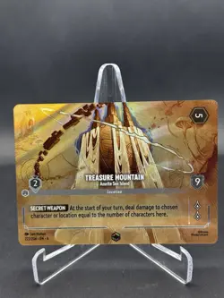 Lorcana Treasure Mountain - Azurite Sea Island (Enchanted) NM Holofoil - Image 1