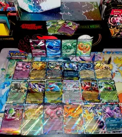 Pokemon TCG: 25 Card Lot - Full Arts/Ex’s/Promos - Image 1