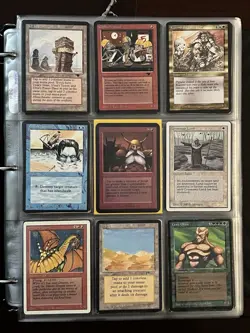Giant! Old Vintage Magic Gathering 1062 Cards Collection Binder Alpha Mtg Lot - Image 2