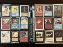 Giant! Old Vintage Magic Gathering 1062 Cards Collection Binder Alpha Mtg Lot - Image 3