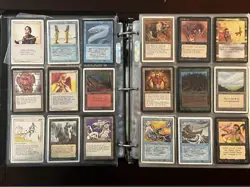 Giant! Old Vintage Magic Gathering 1062 Cards Collection Binder Alpha Mtg Lot - Image 4