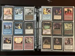Giant! Old Vintage Magic Gathering 1062 Cards Collection Binder Alpha Mtg Lot - Image 5