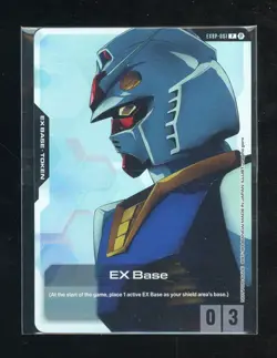 Sealed Ex Base English Limited ED Promo EXBP-001 Gundam Card Game - Image 1