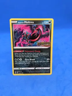 Galarian Moltres - SWSH125 Sword & Shield Promo Cards Holo Evolving Skies - Image 1