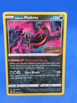 Galarian Moltres - SWSH125 Sword & Shield Promo Cards Holo Evolving Skies - Image 2