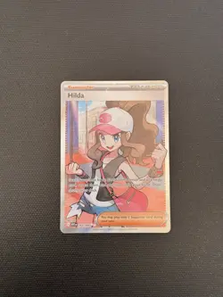 Hilda 164/086 Full Art Ultra Rare White Flare 2025 Pokemon TCG Card English - Image 1