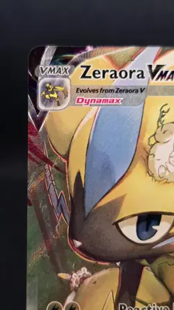 Pokemon TCG Zeraora VMAX Crown Zenith Holo Card GG42/GG70 - Image 5