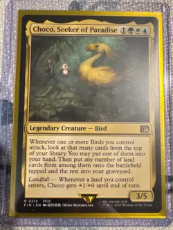 Choco, Seeker of Paradise Magic the Gathering Final Fantasy MTG - Image 1
