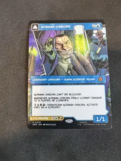 Norman Osborn (Borderless) Non- Foil M Marvel's Spider-Man 220 NM - Image 1
