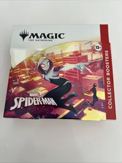 Magic The Gathering Spider-man Collector Booster Box - -Box Only- No Packs! - Image 1
