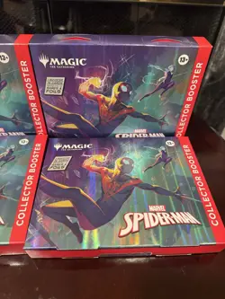 Magic: The Gathering Marvel’s Spider-Man Collector Booster Lot Of 4 ~SEALED - Image 4