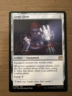 Genji Glove Final Fantasy Regular Magic The gathering - Image 1