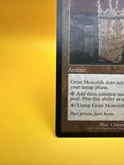 x1 Grim Monolith | Urza's Legacy (126) | Magic MTG [freshpullsco] - Image 4