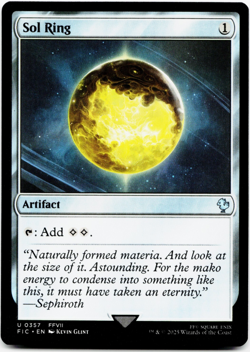 Sol Ring (0357) - [Commander: Final Fantasy] MTG Magic - NM/M - Image 3