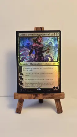 MTG Liliana, Dreadhorde General Stained Glass #510 Secret Lair NM Chris Rallis - Image 1