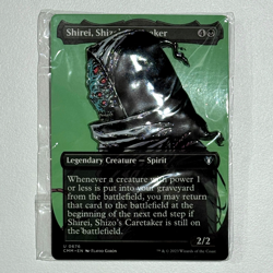 Shirei, Shizo's Caretaker metal pin (MTG MagicCon Exclusive) - Image 1