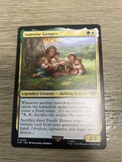 Samwise Gamgee LOTR Tales Of Middle-Earth Regular MTG - Image 1