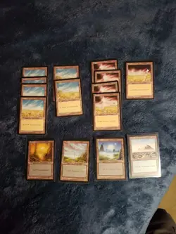 Retro Frame Lands- Lot Of 82 Mtg - Image 5