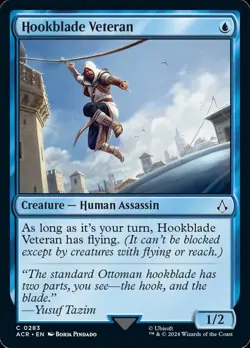 MTG Assassin's Creed C Hookblade Veteran #0283 - Image 1
