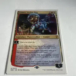 Comet, Stellar Pup (White Border) Mystery Booster 2 Regular - Image 1