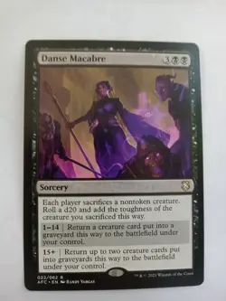 Danse Macabre Magic the Gathering Adventure Forgotten Realm AFC AFR MTG LP - Image 1