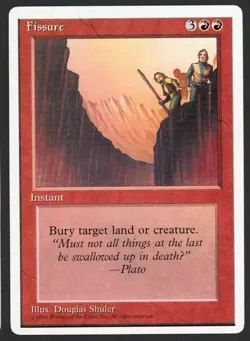 ***Fissure*** MTG Alternate 4th Edition Magic Kid Icarus - Image 1