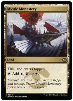 Mystic Monastery - 0262 - Tarkir Dragonstorm - MTG - NM/M - Image 1