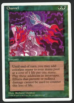 ***Channel*** MTG Alternate 4th Edition Magic Kid Icarus - Image 1