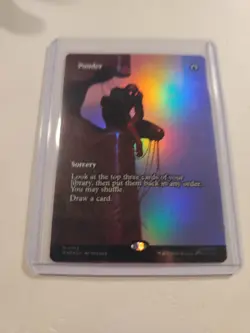 Ponder (Borderless) (Foil) 0013 (M) MTG Marvel's Spider-Man Eternal-Legal (MAR) - Image 1