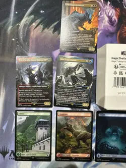 Magic the Gathering (MTG) Secret Lair x Jurassic World: Life Breaks Free Foil + - Image 5