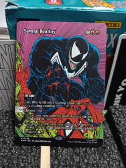 Savage Beating (Borderless) Marvel Universe Eternal-Legal Regular - Image 1