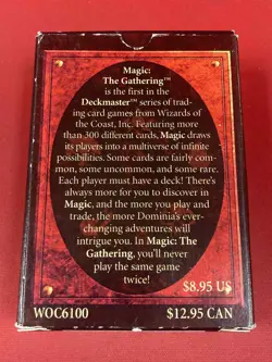 ***Empty Alternate 4th Edition Starter Deck Box*** MTG Magic Kid Icarus - Image 2