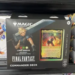 Magic the Gathering Final Fantasy Commander Deck FF7 (Limit Break) - Image 1
