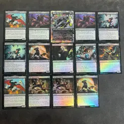 2025 Magic The Gathering MTG Marvel EN Foil Spider-Man Noir Prison Break Lot*14 - Image 1
