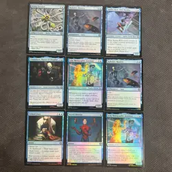 2025 Magic The Gathering MTG Marvel EN Foil School Daze Flying Octobot Lot*9 - Image 1
