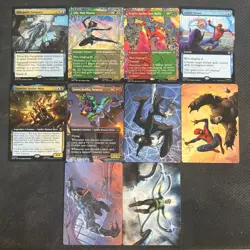 2025 Magic The Gathering Marvel EN Silk,Web Weaver Superior Spider-Man Lot*10 - Image 1