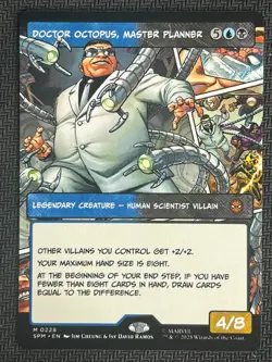 2025 Magic The Gathering MTG Marvel EN #M 0228 Doctor Octopus,Master Planner - Image 1
