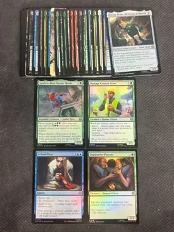 2025 Magic The Gathering MTG Marvel EN School Daze Damage Control Crew Lot*28 - Image 1