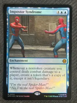 2025 Magic The Gathering MTG Marvel EN Foil #M 0034 Impostor Syndrome - Image 1