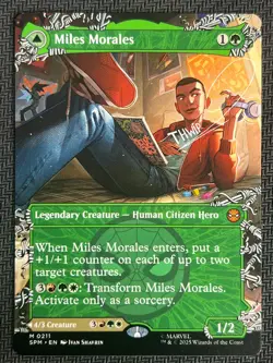 2025 Magic The Gathering MTG Marvel EN Borderless #M 0211 Ultimate Spider-Man - Image 2