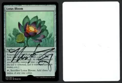 ***FOIL Lotus Bloom Artist Proof Signed*** MTG Time Spiral Remastered Mark Zug - Image 1