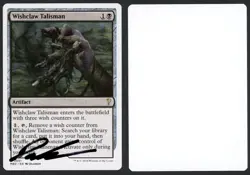 ***Wishclaw Talisman Artist Proof Signed*** MTG Mystery Daarken Kid Icarus - Image 1