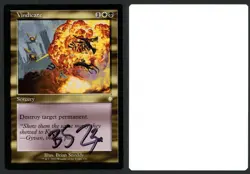 ***Vindicate Retro Border Artist Proof Signed*** MTG Commander Brian Snoddy - Image 1