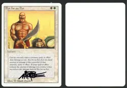 ***Eye for an Eye Artist Proof Signed*** MTG Revised Mark Poole Kid Icarus - Image 1