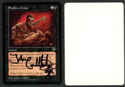***Shallow Grave Artist Proof Signed*** MTG Mirage John Coulthart Kid Icarus - Image 1