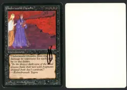 ***Underworld Dreams Artist Proof Signed*** MTG Legends Julie Baroh Kid Icarus - Image 1